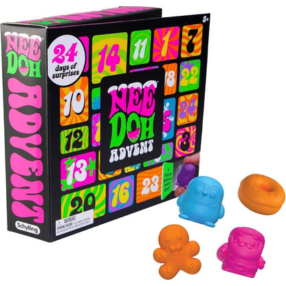 NeeDoh Squishmas Advent Calendar – 24 Mini Toys