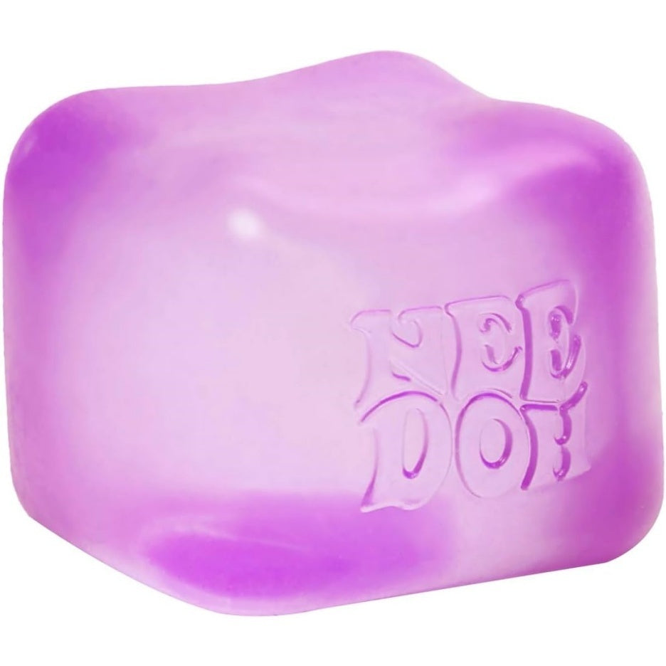NeeDoh Nice Cube – Solid Squish – Pink